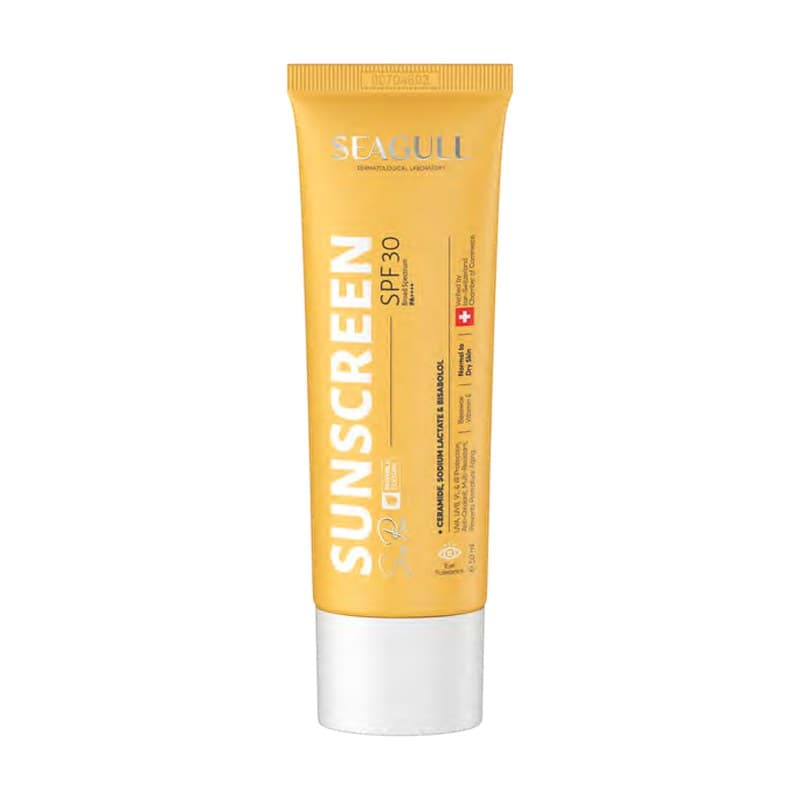 کرم ضد آفتاب بی رنگ سی گل SPF30 مناسب انواع پوست