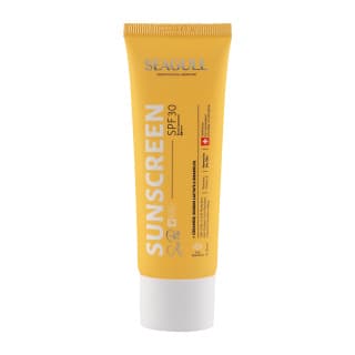 کرم ضد آفتاب بی رنگ سی گل با SPF30 مناسب انواع پوست حجم 40 میلی لیتر